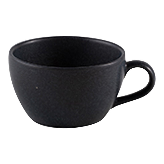 IDF 4IN 9OZ CUP RECKLESS BLK FINE CHINA