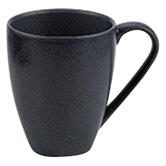 IDF 4IN 10OZ MUG RECKLESS BLK VIT CHINA