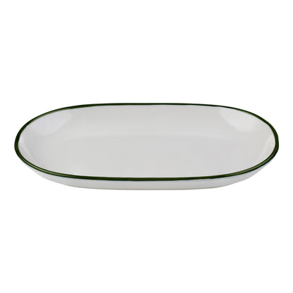 IDF 14X9IN CP OVAL PLTR MODEST GRN FN CN