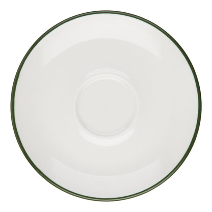 IDF 4.7IN ESPR SAUCER MODEST GREEN FN CN