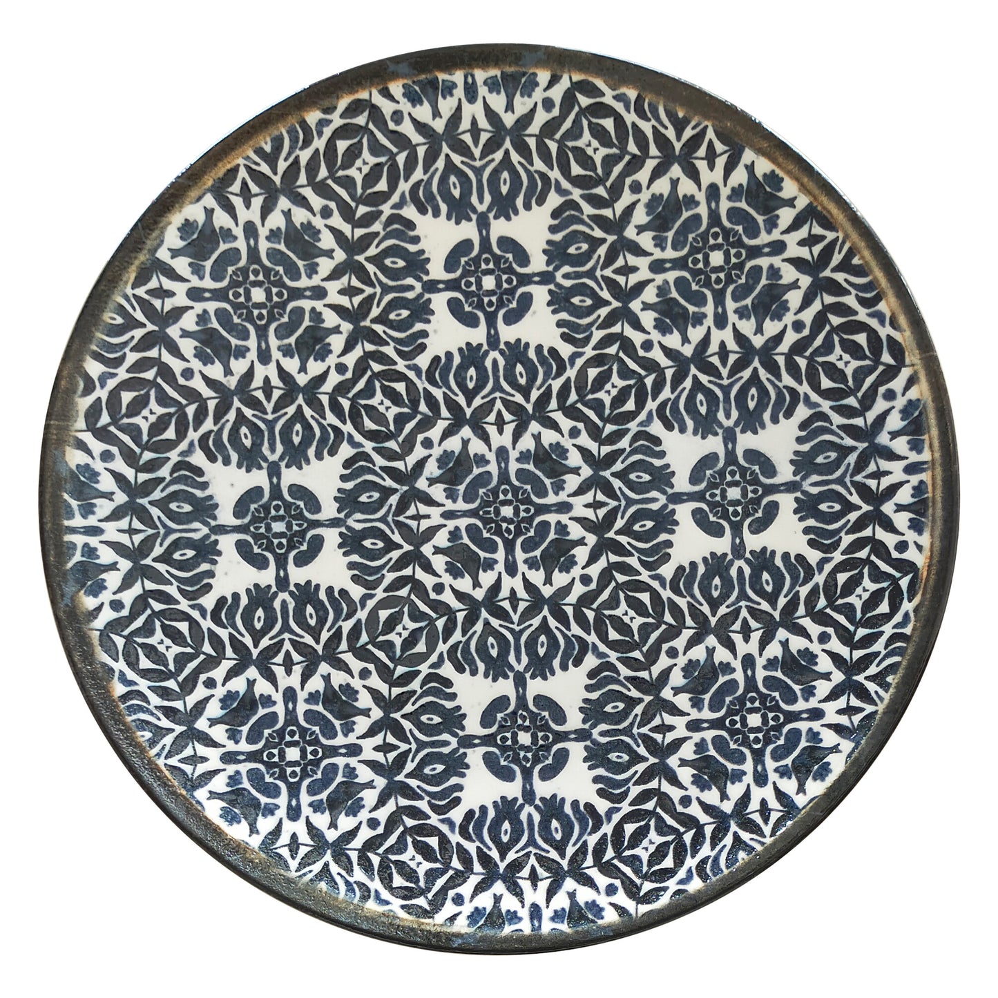 1972 10.25IN CP PLATE SEVILLE NAVY