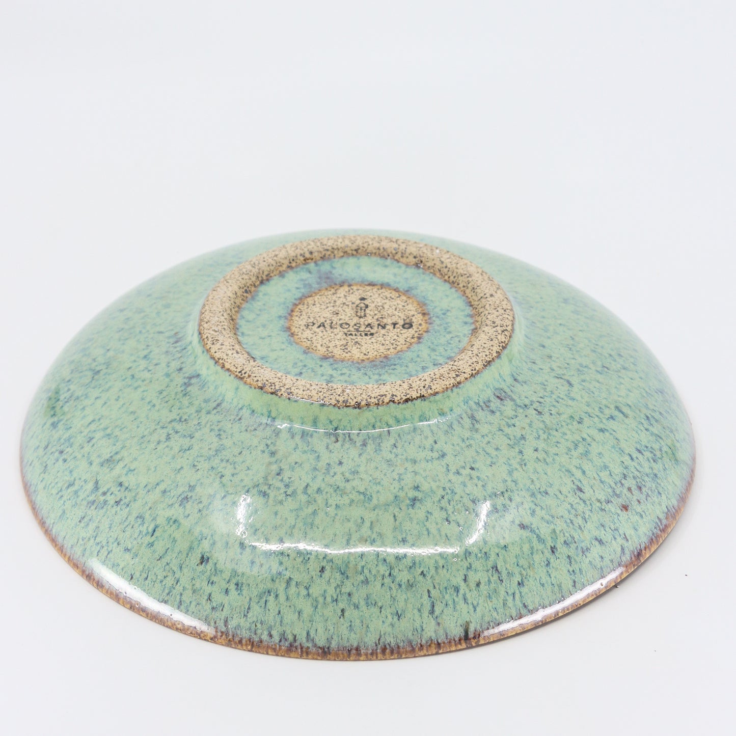 Glossy Green Pasta Bowl  24 cm