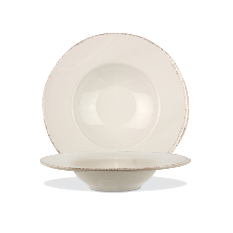 Cream pasta bowl Ø 28 cm