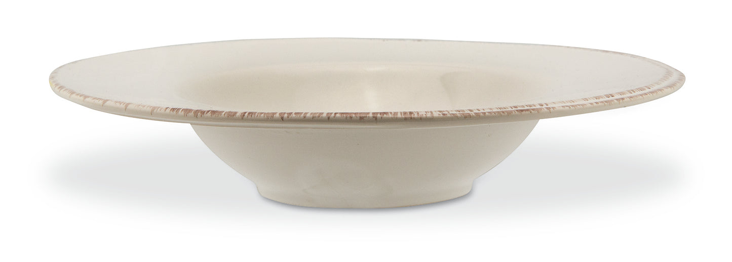 Cream pasta bowl Ø 28 cm