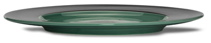 Opal green charger plate Ø 33,5 cm