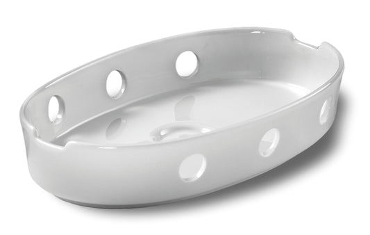 White warmer 25x15 h 5 cm